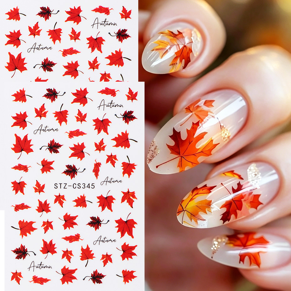 2 шт. наклейки для ногтей с ак – обзор и цена Nail Art Orange