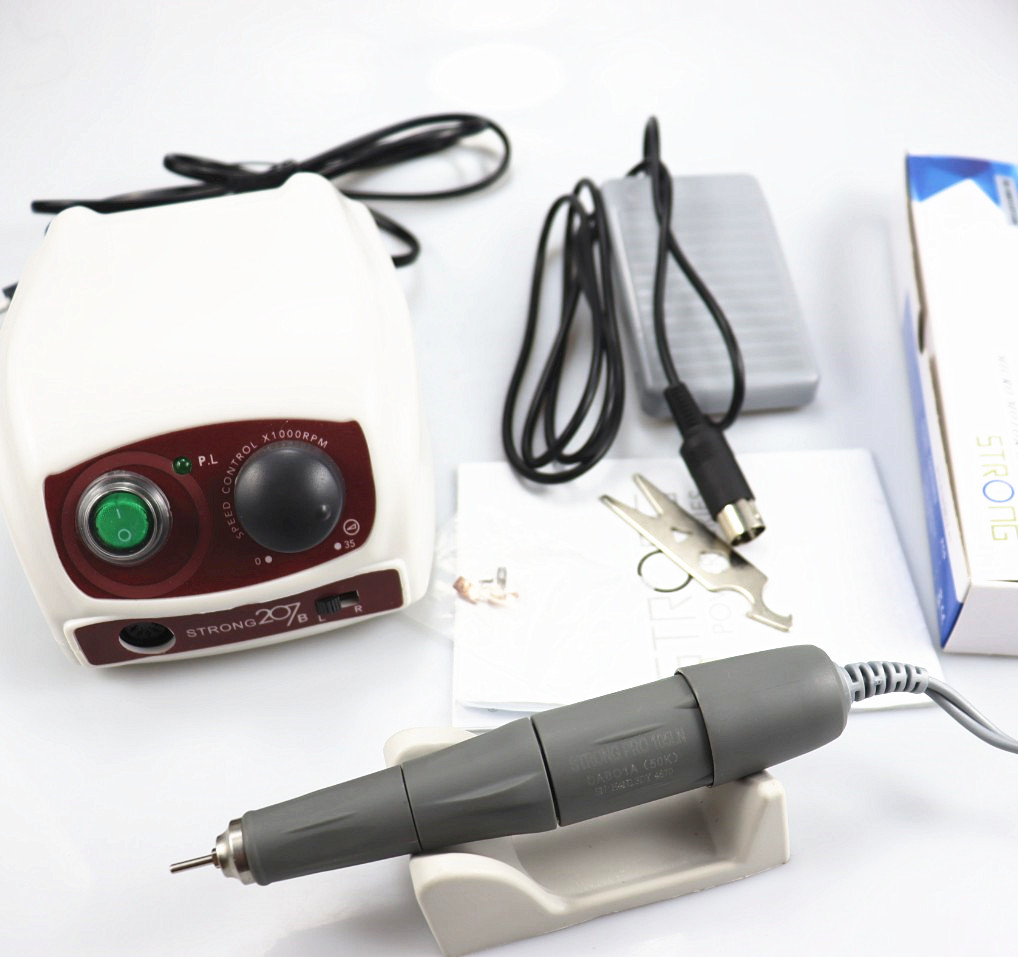 STRONG 210/207B 65W 50000RPM М – обзор и цена Nail Drill Machine